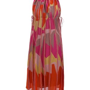 M Missoni ärmelloses Midikleid aus mehrfarbiger Wolle 7748804739132
