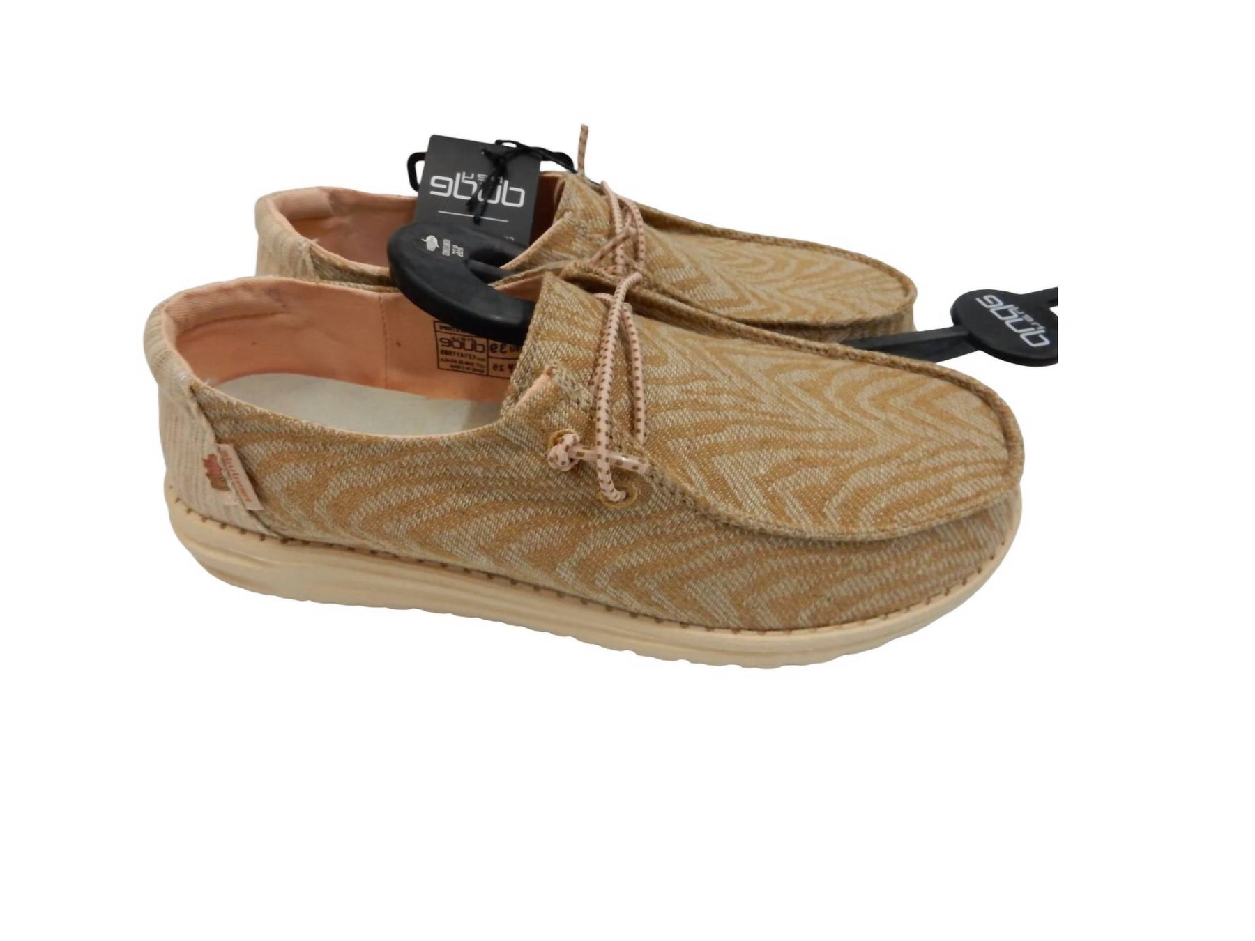 Mädchen Wendy Jugend gewebte Schuhe in Zebra Terra Streifen