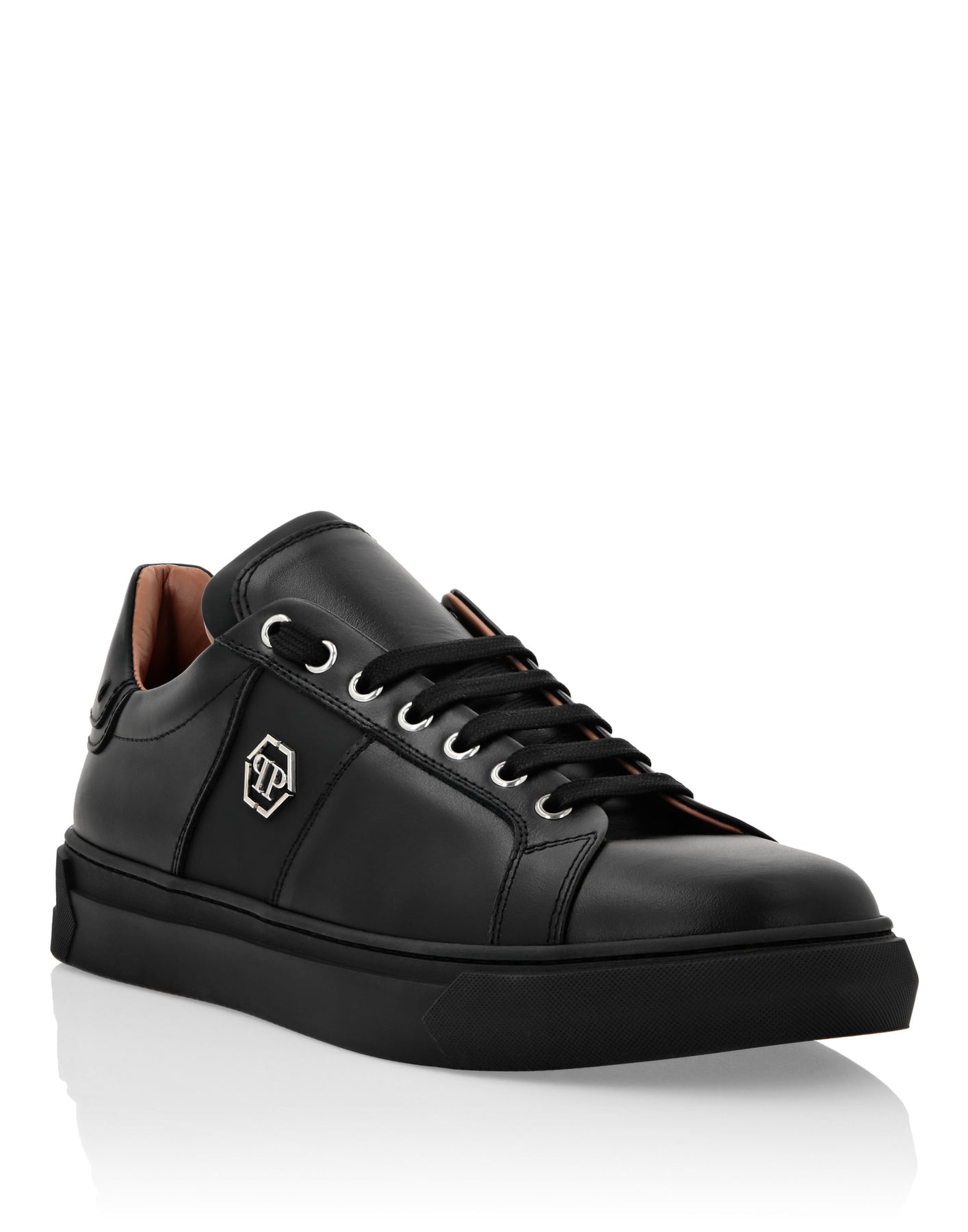 Lo-Top Sneaker aus Leder Hexagon