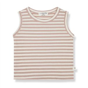 Mädchen asiatischer Tank Top in Rose