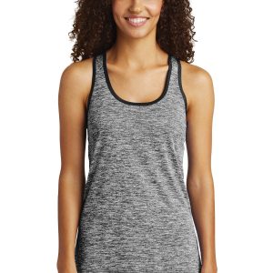 Sport-Tek Damen PosiCharge Electric Heather Racerback Tank