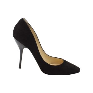 Jimmy Choo Mitchel Pumps in schwarzem Wildleder 7748789076028