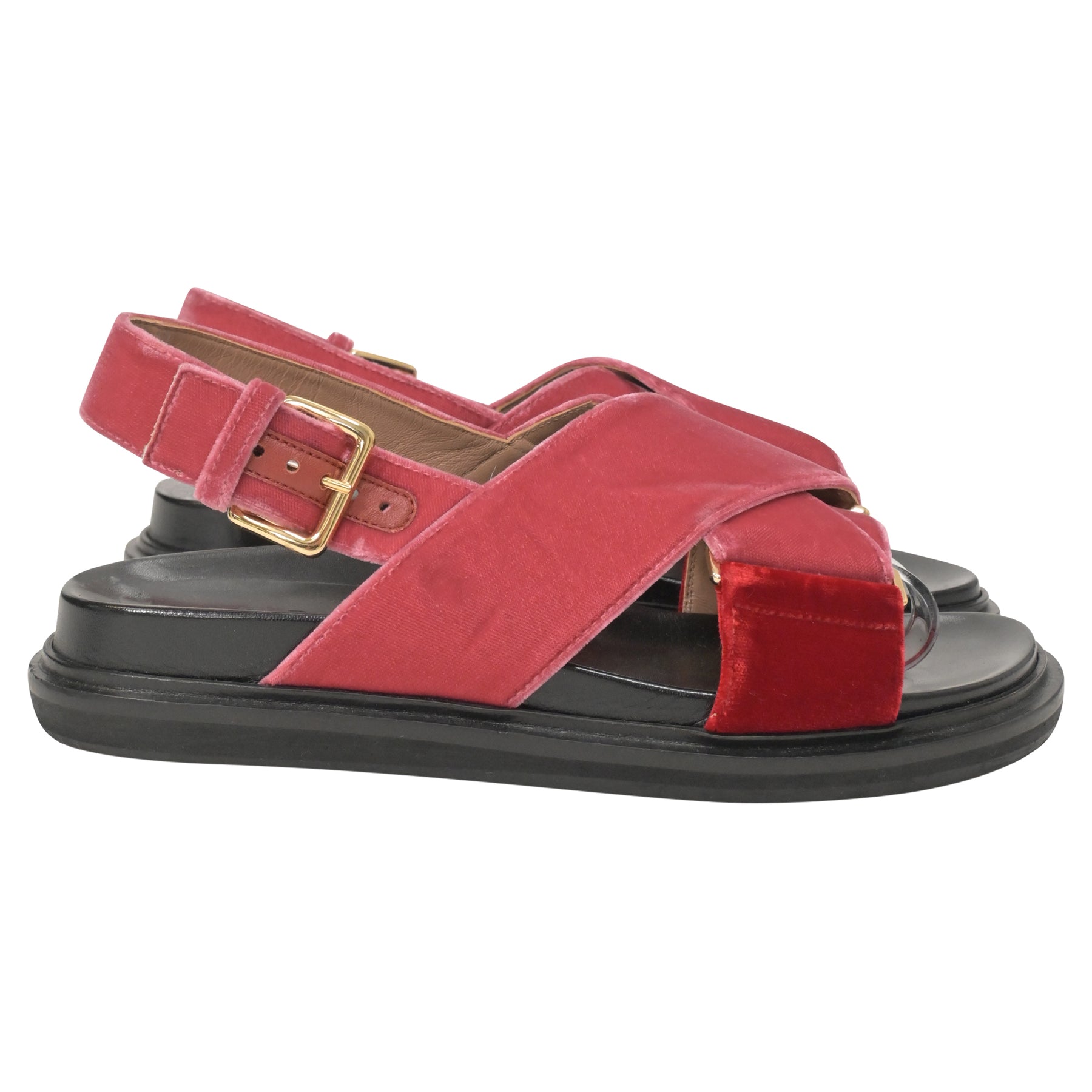 Sandalen von Marni Fussbett