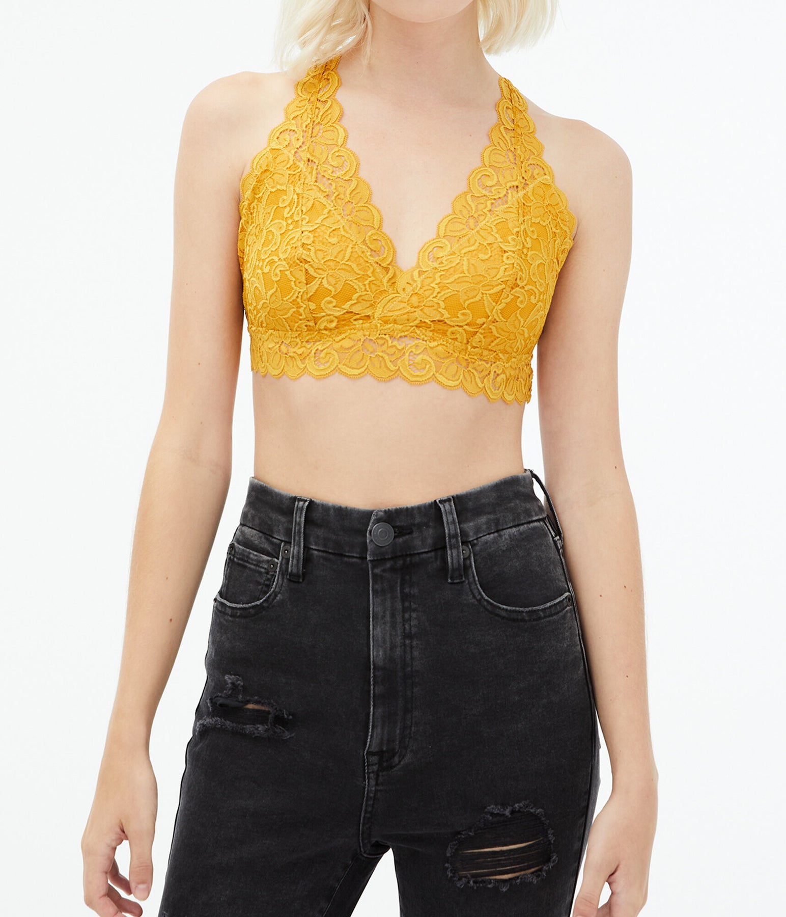 Aeropostale Spitze Racerback Bralette