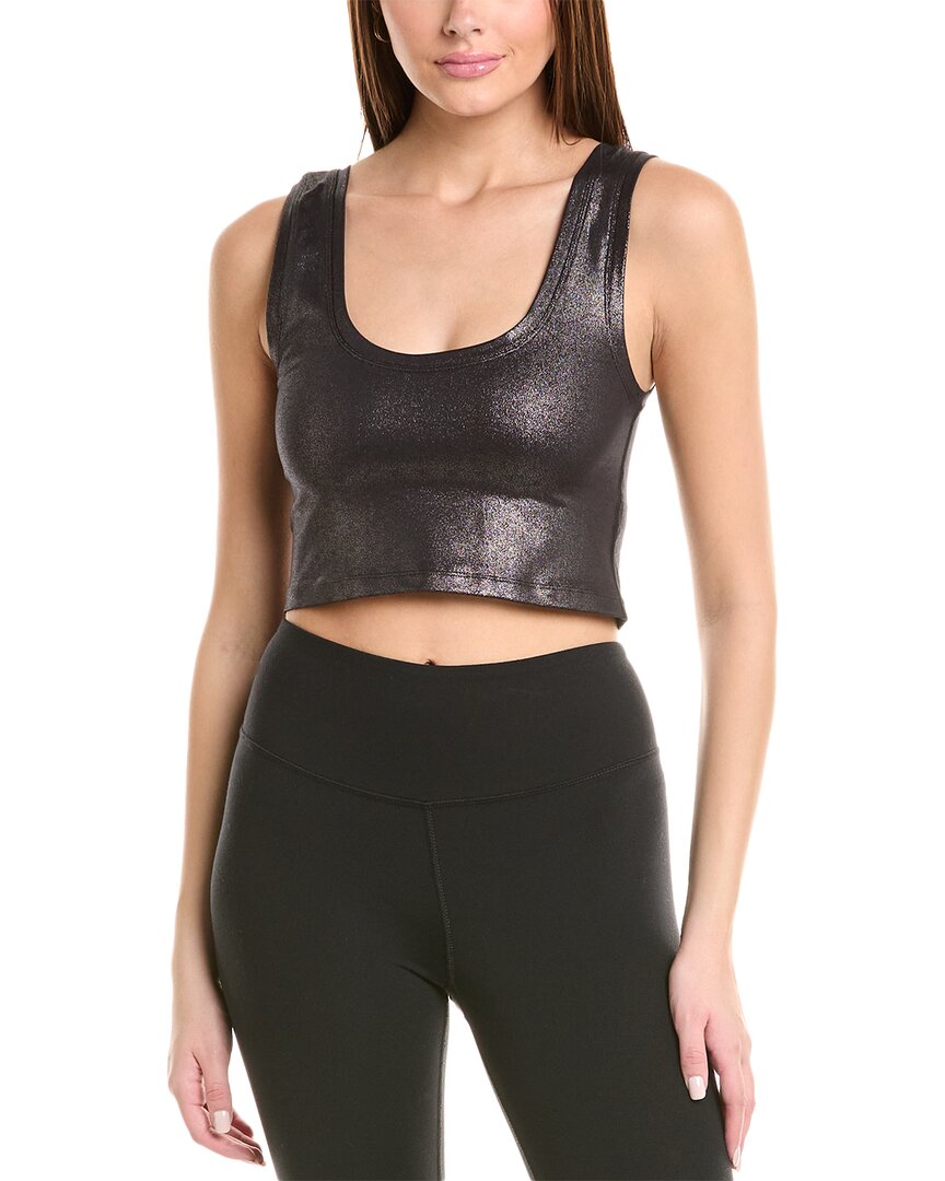 Schwarzes Crop Top von Terez TLC
