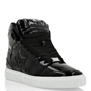 Super Street Hi-Top Sneaker Skull&Bones