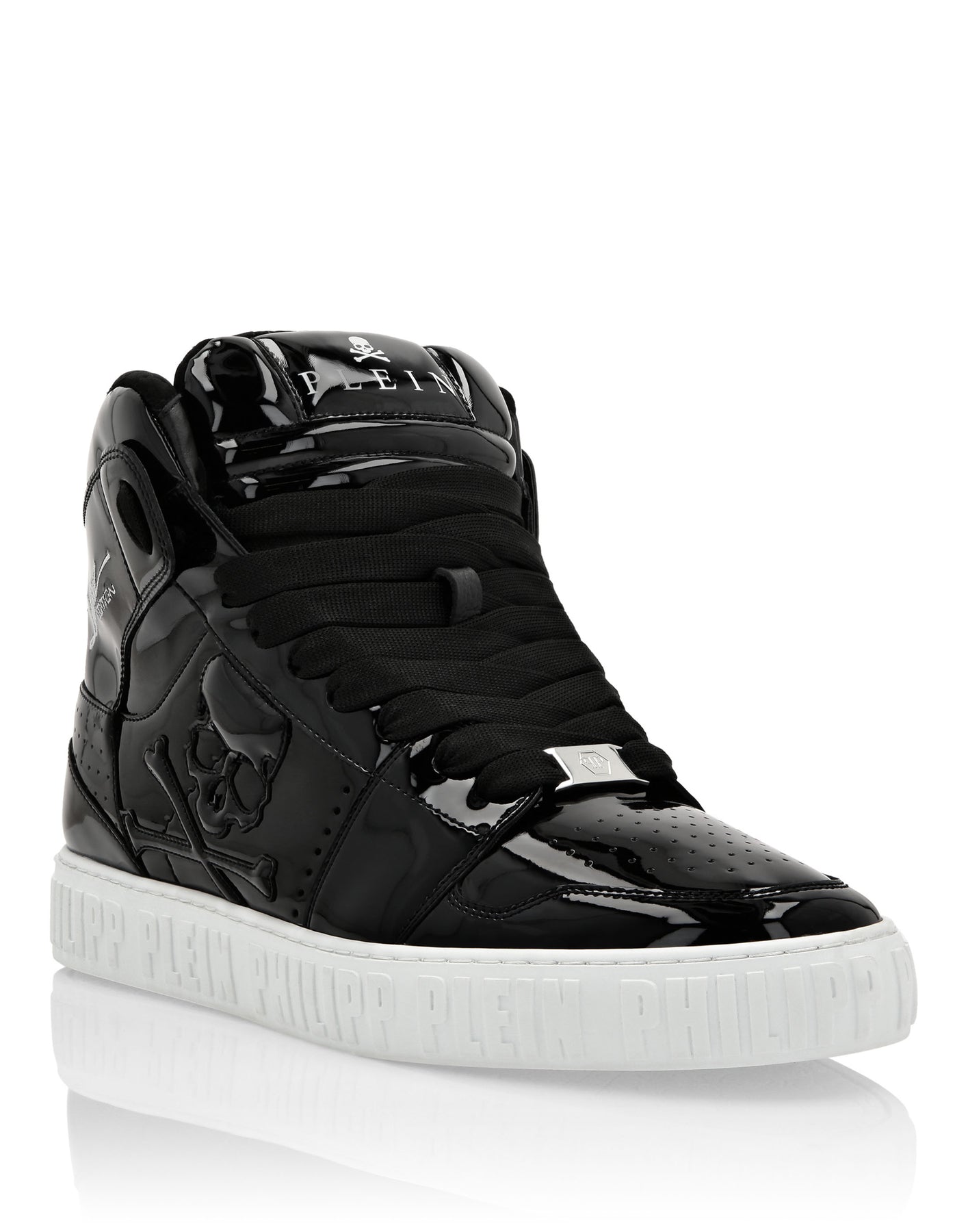 Super Street Hi-Top Sneaker Skull&Bones