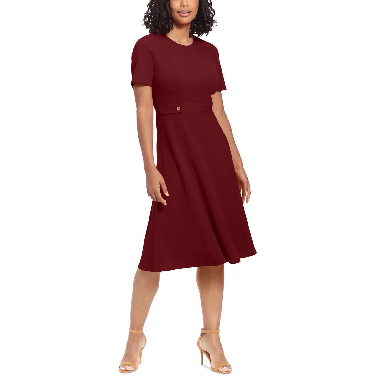 Plus Verziertes Kleid mit mittelhohem Schaft