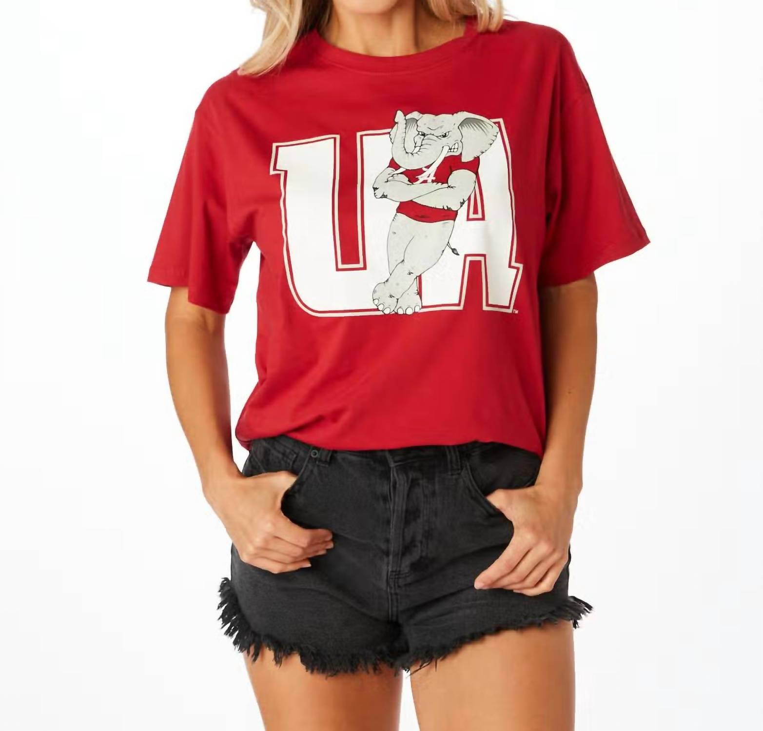 Das Ua Boyfriend Tee in Rot