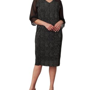 RMG 3/4-Sleeve Kleid