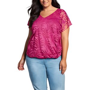 Plus Elora Burnout Pullover oben