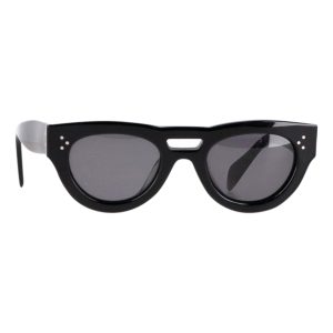 Celine Cat Eye Sonnenbrille aus schwarzem Kunststoff
