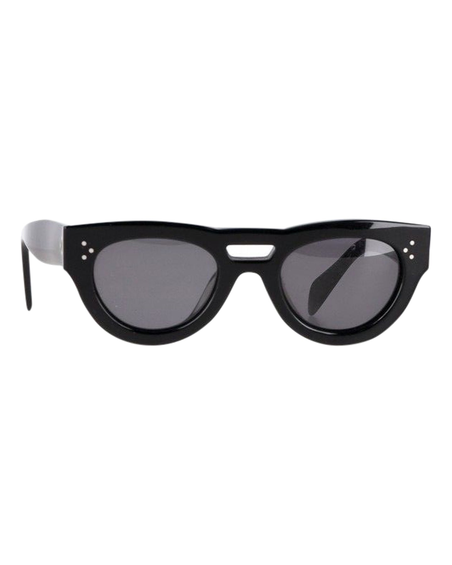 Celine Cat Eye Sonnenbrille aus schwarzem Kunststoff