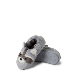 Dearfoams kids emery critter geschlossen zurück Tier Slipper