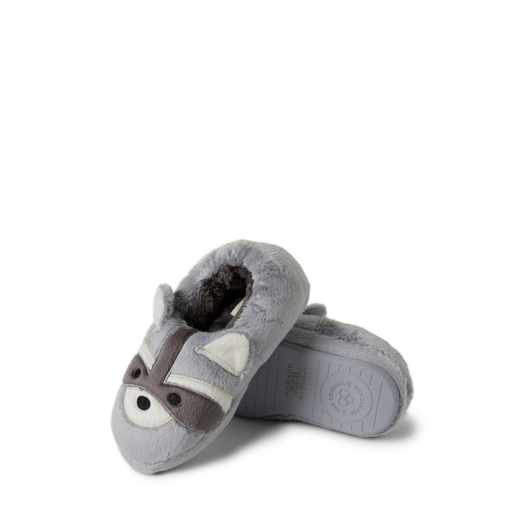 Dearfoams Kinder Emery Critter geschlossen zurück Tier Slipper