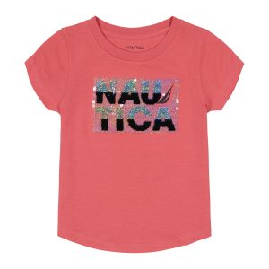 Nautica Magic Pailletten-T-Shirt für Kleinkinder (2T-4T)