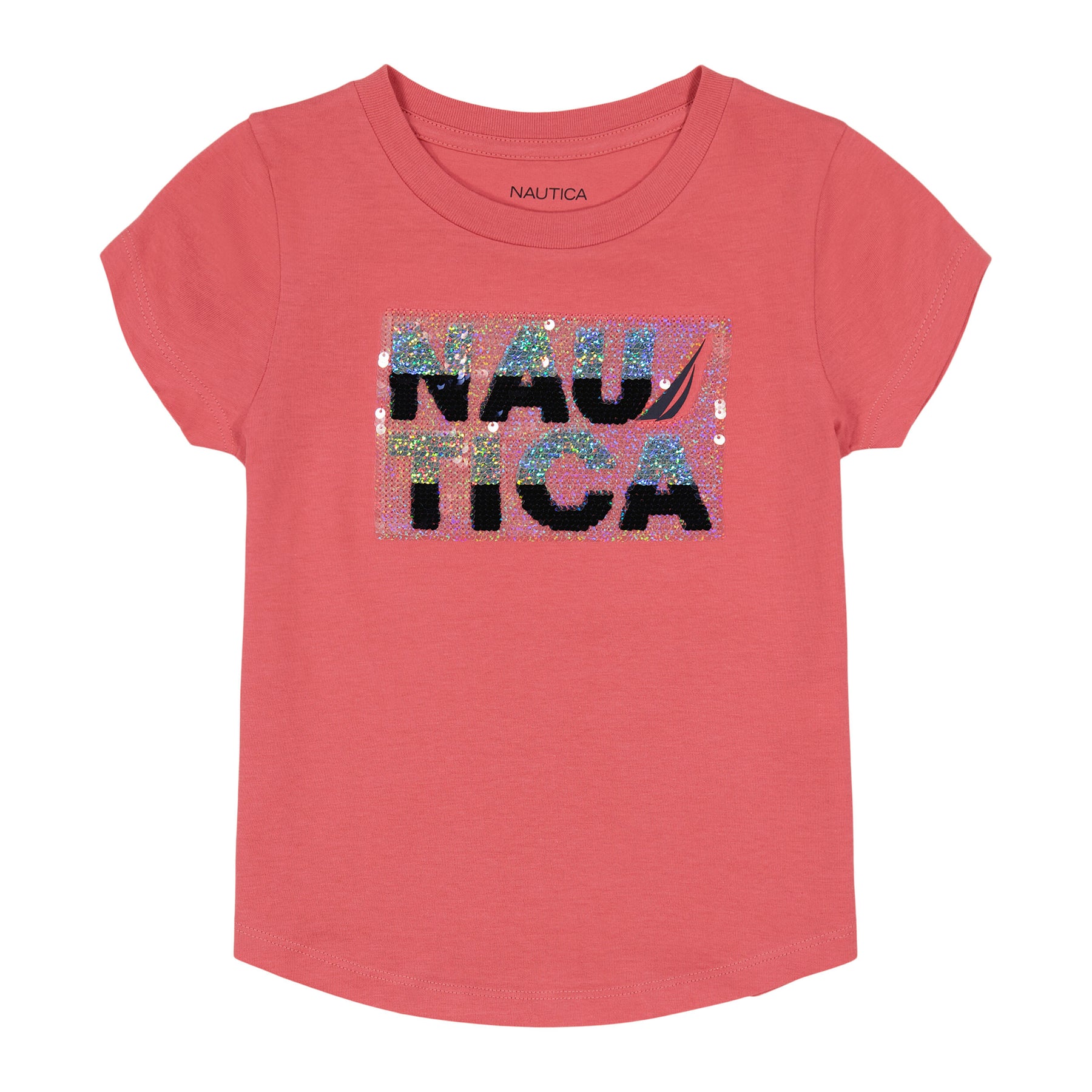 Nautica Magic Pailletten-T-Shirt für Kleinkinder (2T-4T)