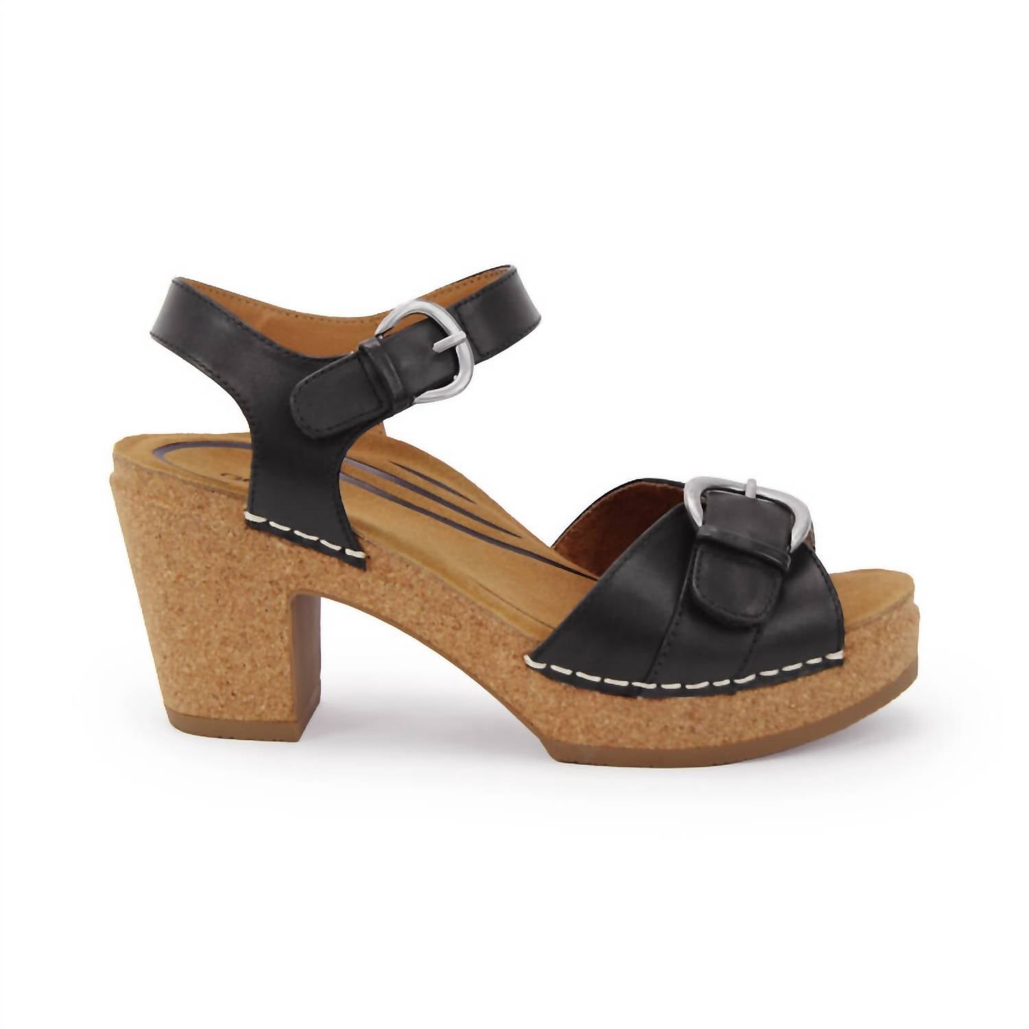 Damen Tory Open Toe Absatzschuhe Sandalen in Schwarz