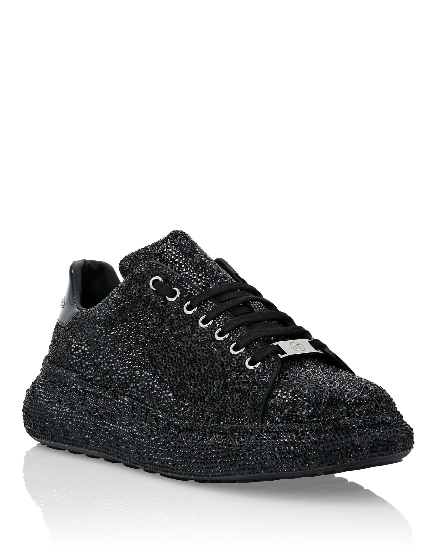 Wildleder Runner Full Strass Kristall