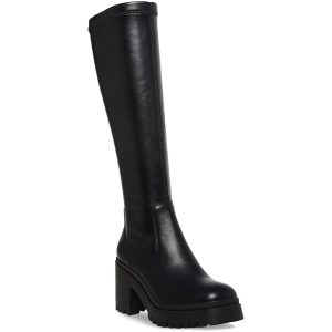 Ria Lug Sole Stiefel aus Kunstleder mit Knien