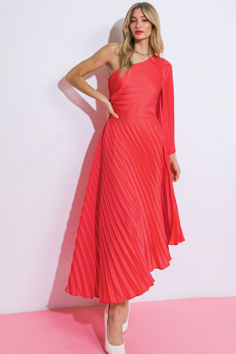 SCHREIBEN DIESES DOWN gewebt MIDI Kleid