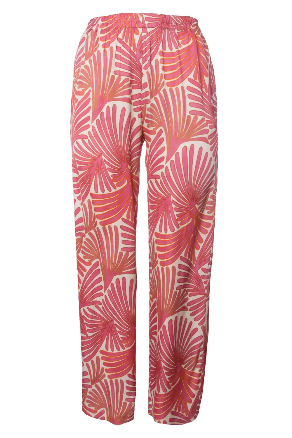 Damen Prunelle gewebte Hose in Rosa