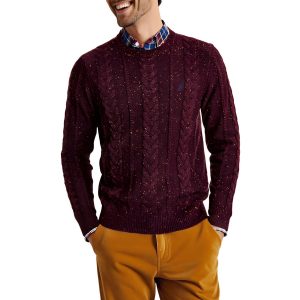 Strickkabel Strickkragen Pullover