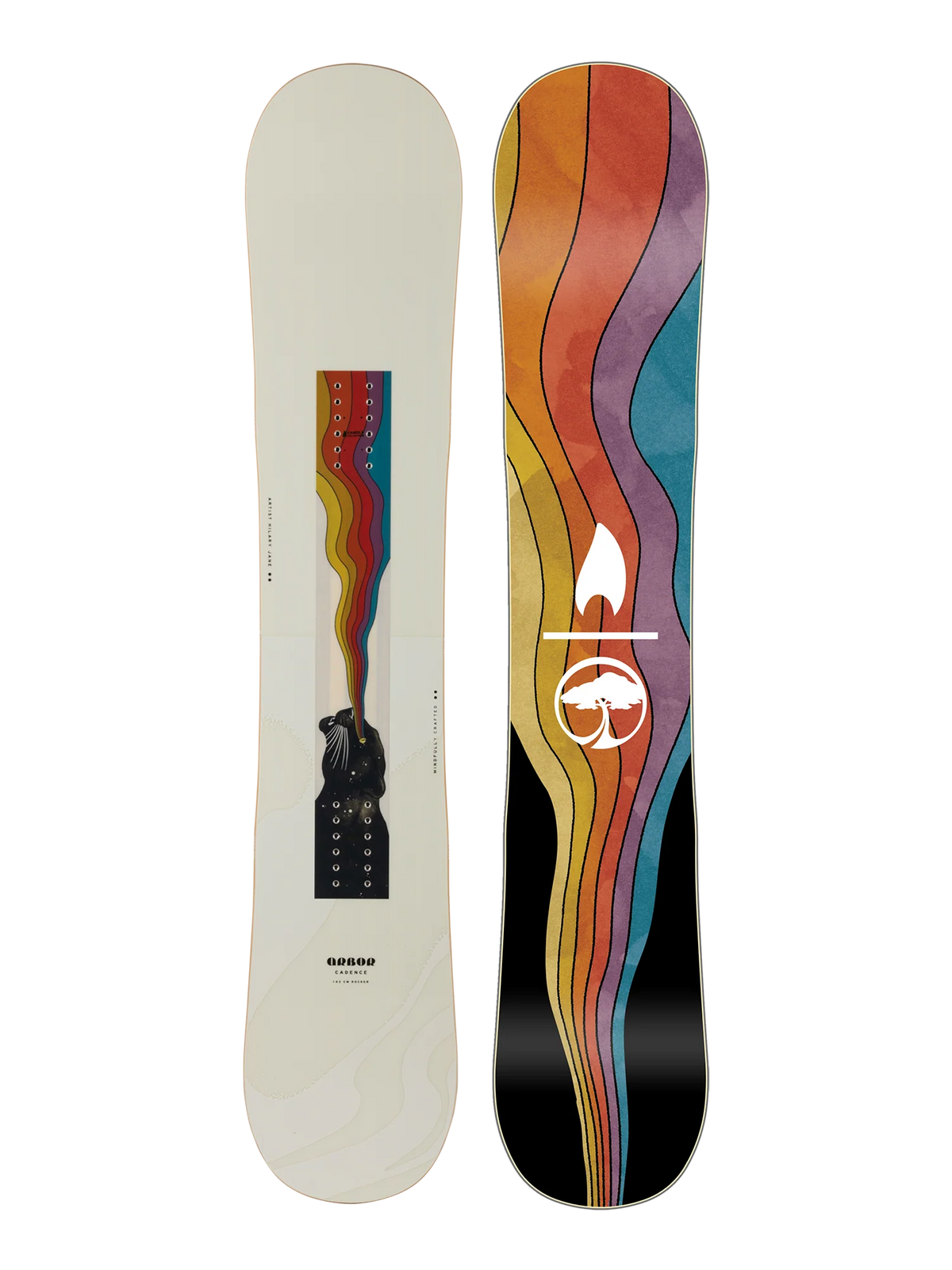 Arbor Cadence Rocker Snowboard – 2025 – Damen