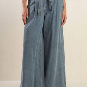 WUNDERUNG WARUM hell Denim Hose