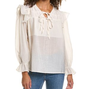 70/21 Krawattenkragenbluse