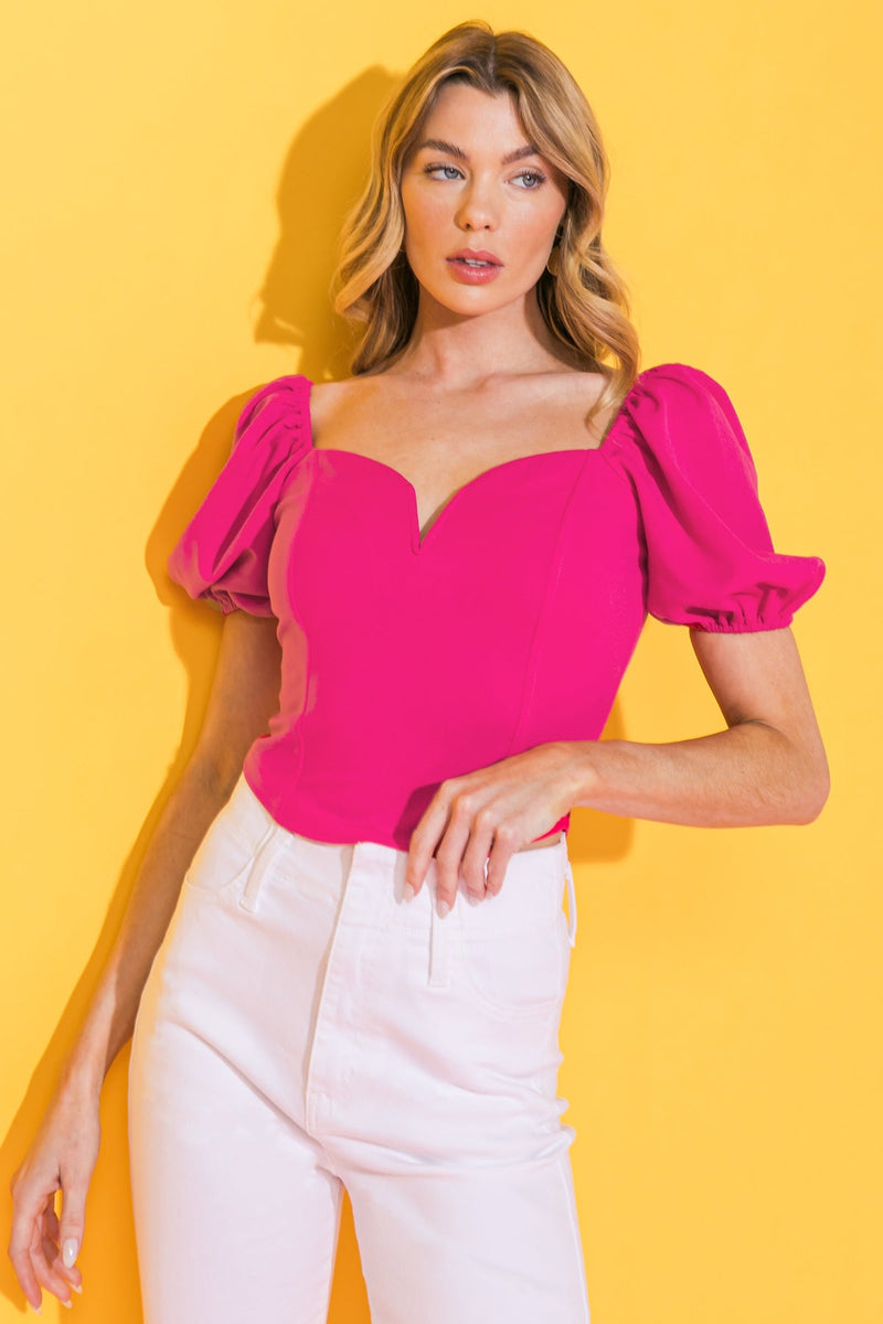 RICH FLEX gewebt CROP TOP