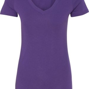 Next Level Damen ideales V-Ausschnitt T-Shirt 7824335470652