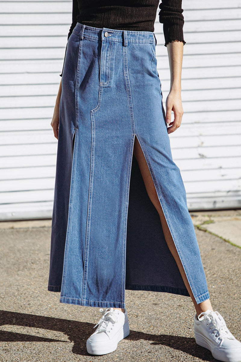 Süß TALKING Denim MIDI Rock