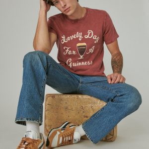 Lucky Brand Herren guinness schönen Tag Tee