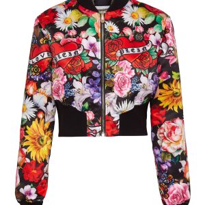 douchesse bomber liebe blumen