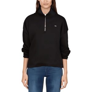 Crop Pullover aus Fleecepullover