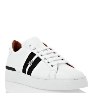 Leder lo-top Sneakers Streifen 7650315370556