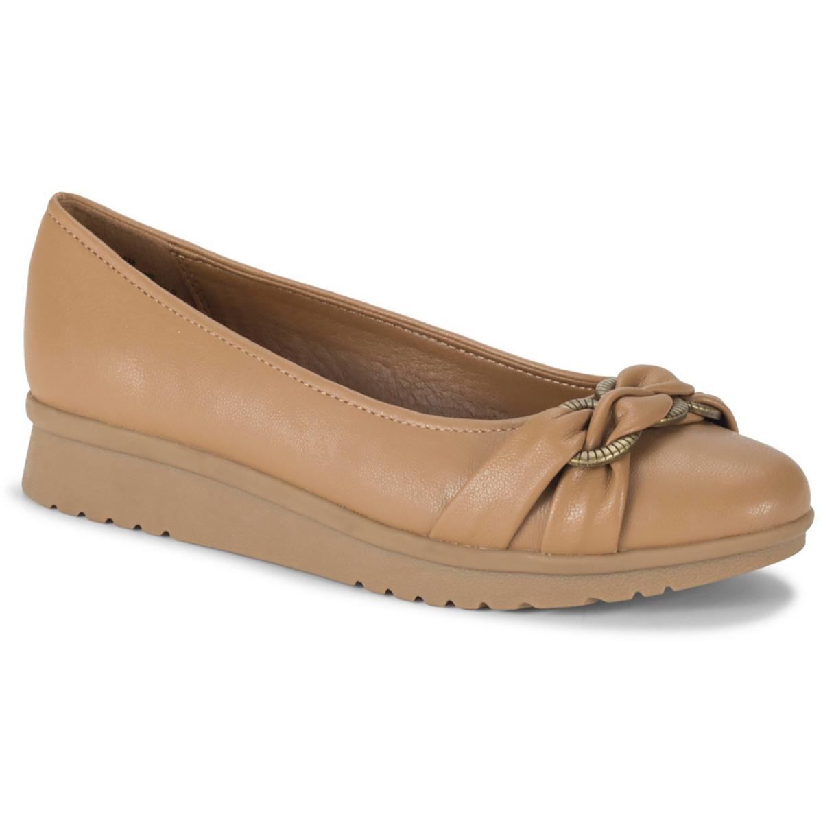 Diane von Furstenberg Leder Slip-On Ballet Flats