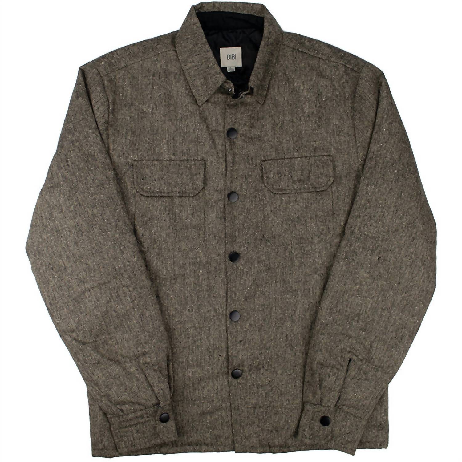 Herren Tweed Weste Jacke in Braun