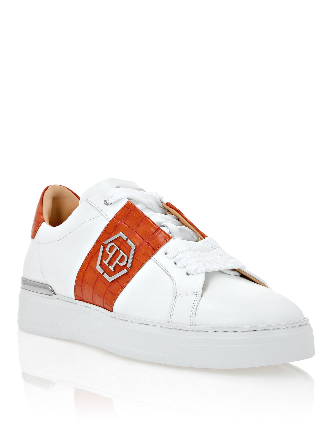 Lo-Top Sneaker aus Leder