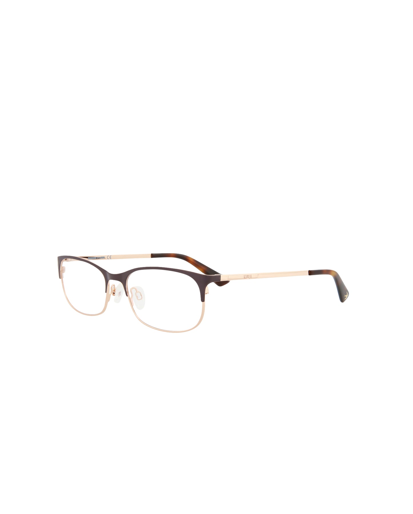 Alexander McQueen Damen 53mm Braun Gold Optik