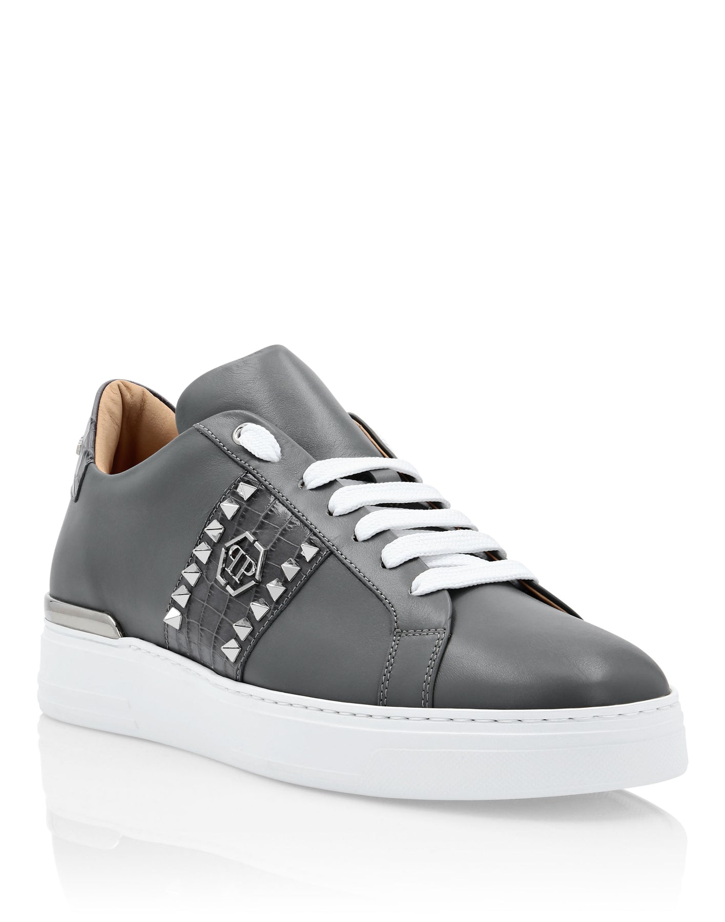 Lo-Top Sneaker aus Leder
