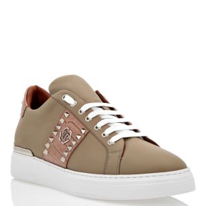 Leder-Lo-Top-Sneakers die Plein Original tm 7650308325436