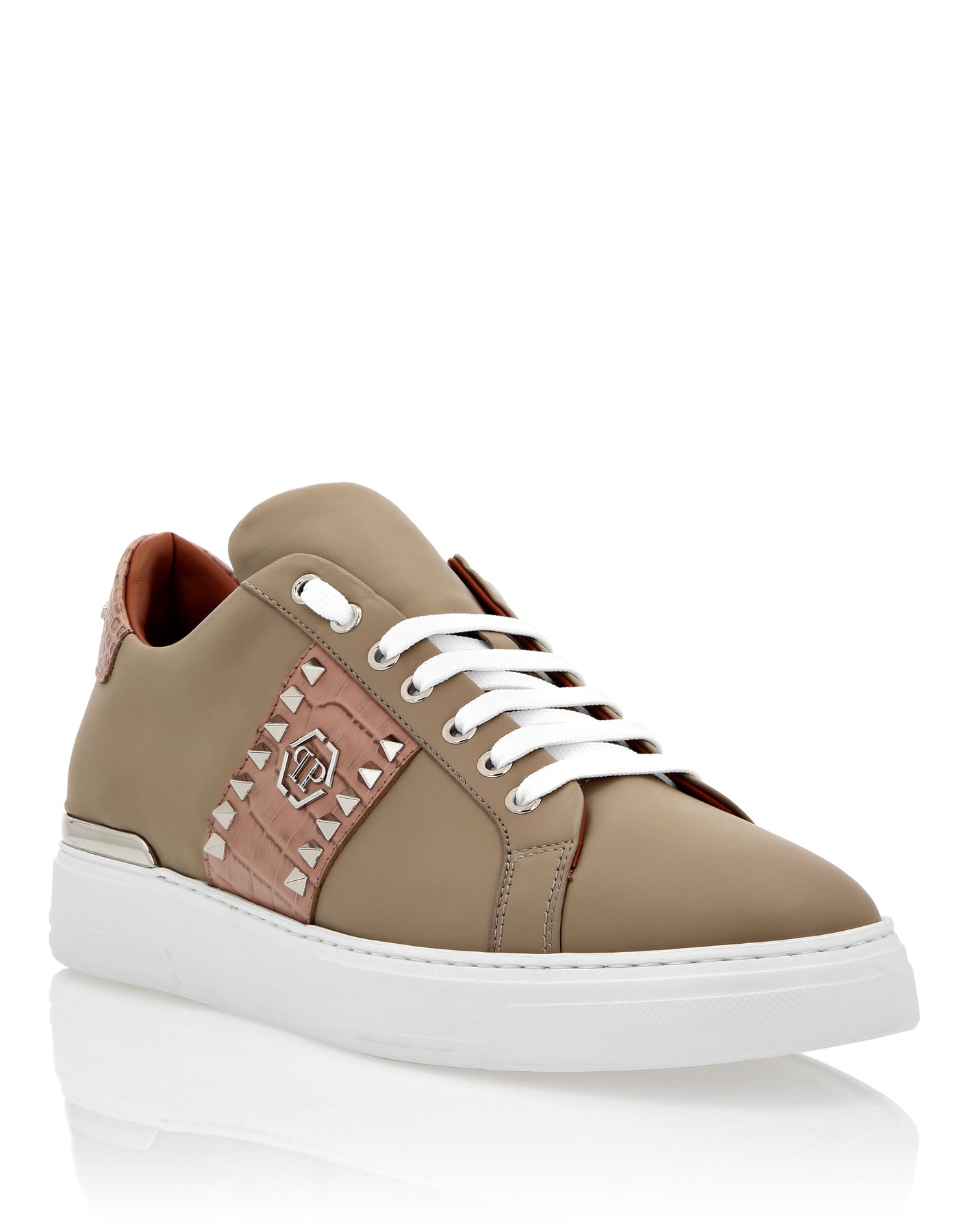 Lo-Top Sneaker aus Leder The Plein Original TM