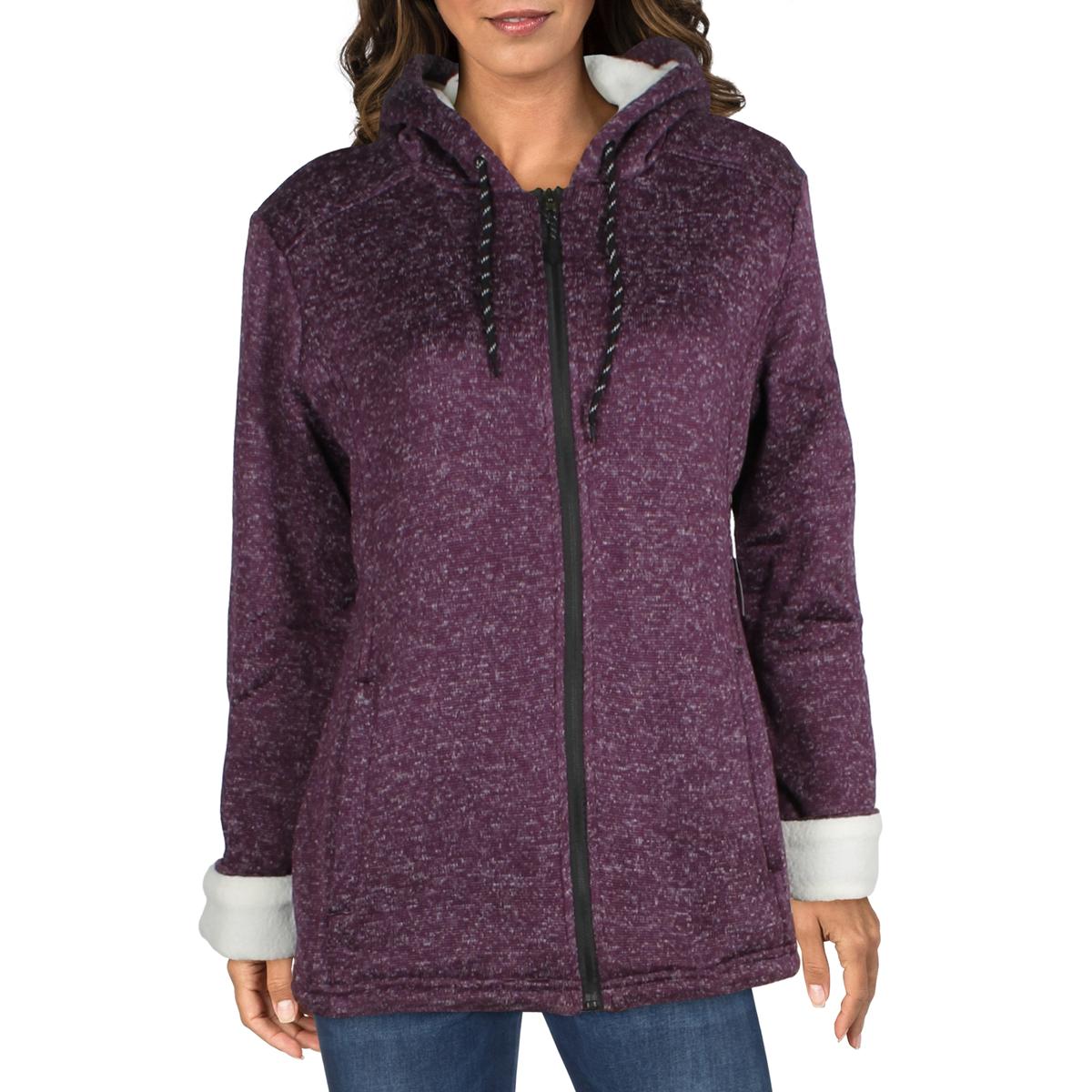Strickjacke mit Imitat Sherpa Futter