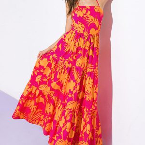 CLOSE TO YOUR HEART Kleid aus gewebtem Maxi