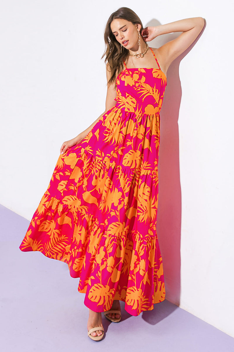 In der Nähe Ihres Herzens MAXI Kleid