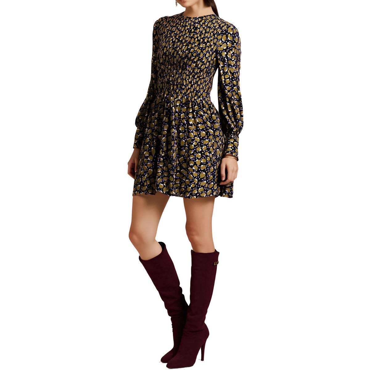 Ingrid Bedrucktes Fit & Flare Kleid