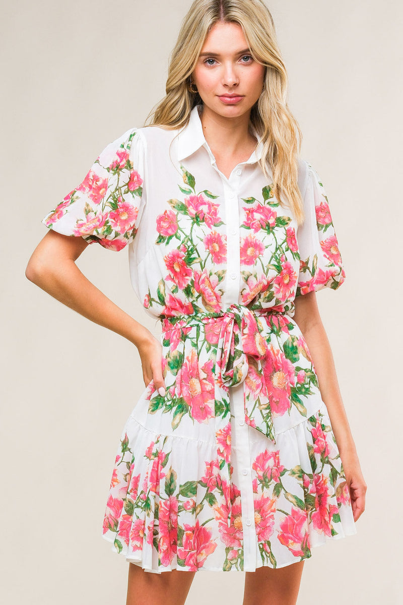 FÜHLEN SIE DEN BEAT gewebt MINI Kleid