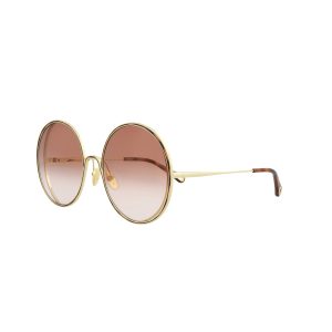 Chloe Damen 61mm Gold Orange Sonnenbrillen